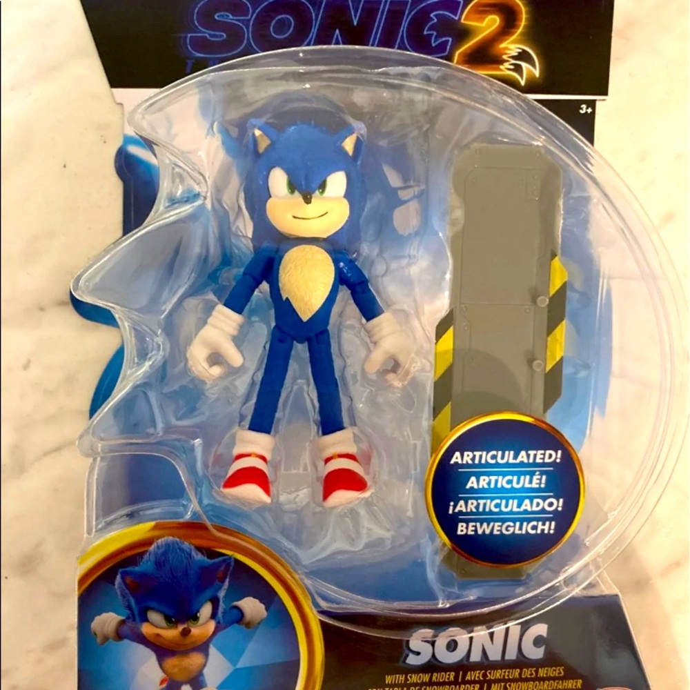 Sonic the hedgehog figure